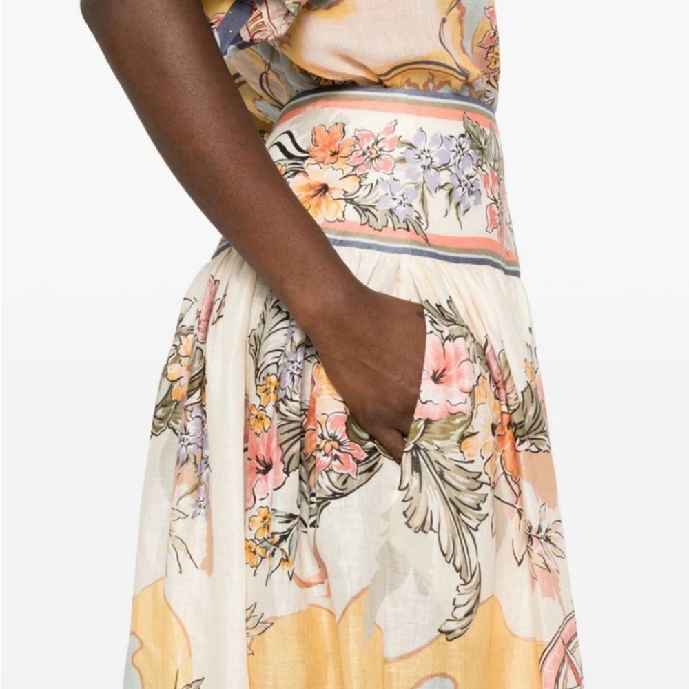 Zimmerman Tallow Maxi Skirt - Pastel Multi - Picture 3 of 5